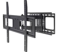 Manhattan 461283 Support mural TV conçu pour TV incurvées, inclinable, pivotable, distance mur/support variable, montant