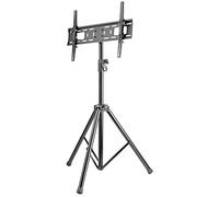 Manhattan 461412 Support TV Universel avec Pieds réglables en Hauteur et pivotant Noir 37" à 70" jusqu'à 35 kg