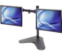 Manhattan 461559 x2 Support sur pied pour écran 33,0 cm (13) - 81,3 cm (32) noir réglable en hauteur, inclinable, mobile