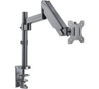 Manhattan Support de table pour écran 461580 1 Écran(s) 43,2 cm (17\ ) - 81,3 cm (32\ ) noir rotatif, réglable en hauteur