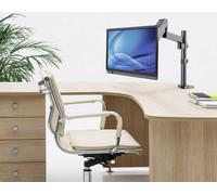 Manhattan 461580 simple Support de table pour écran 43,2 cm (17\ ) - 81,3 cm (32\ ) noir rotatif, réglable en hauteur, inclinable