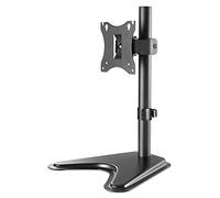 Manhattan Support de table pour écran 462037 1 Écran(s) 43,2 cm (17\ ) - 68,6 cm (27\ ) noir rotatif, inclinable, mobile, réglable