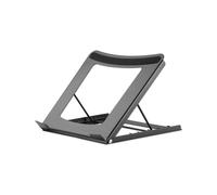 Manhattan 462129 Support Laptop Acier Noir 10-15.6" (25.4-39.6cm) Pliable 5kg Max 225x35x225mm