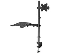 Manhattan 462136 support d'écran plat pour bureau 32" Noir