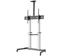 Manhattan 462563 MANHATTAN Support TV multimédia en aluminium sur roulettes 60-100" (livraison par transporteur)