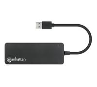 Manhattan 7-Port USB Hub A Male A Female 5Gbps Black