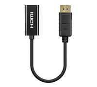 Manhattan 153713 DisplayPort Adaptateur [1x HDMI femelle - 1x DisplayPort mâle] noir 15 cm