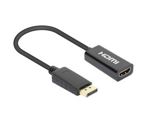 Manhattan Adaptateur DisplayPort Actif vers HDMI 4K @ 60 Hz Noir