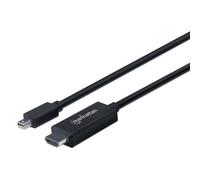 manhattan adaptateur displayport vers hdmi 901544187 1.8 m