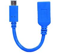 Manhattan 353540 câble USB USB 3.2 Gen 1 (3.1 Gen 1) 0,15 m USB C USB A Bleu