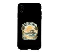 Manhattan Beach CA Design Minimaliste côtier Californie Coque pour iPhone XS Max