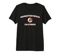 Manhattan Beach, Californie (CA) T-Shirt Haut de Gamme