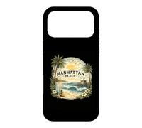 Manhattan Beachs California Ocean Design Plage côtière Coque pour iPhone 17 Pro Max