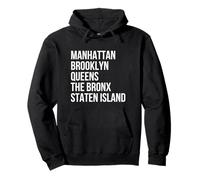 Manhattan, Brooklyn, New York City Five Boroughs NYC Sweat à Capuche