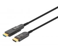 MANHATTAN Câble à fibre optique HDMI vers HDMI/Micro HDMI 4K 50m