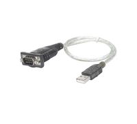 MANHATTAN .. CABLE CONVERTISSEUR USB vers SERIE RS232 COM DB9 . 45cm .ref 151856