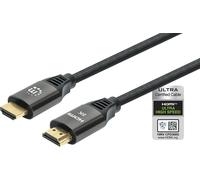 Manhattan Câble HDMI 8 K @ 60 Hz avec câble Ethernet M./M. 1 m 1 Meters 1 paquet