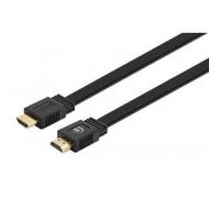 manhattan cable hdmi avec adaptateur 902238130 5 m