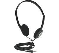 MANHATTAN Casque stéréo 3.5mm noir retail