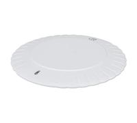 Manhattan Chargeur sans fil à induction Coussin rond certifié Qi 5 W (5 V/1 A) Blanc