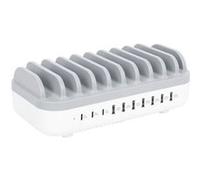 Manhattan 10-Port USB Power Delivery 120 W Système de charge et de rangement station