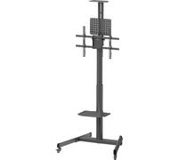 Manhattan Chariot TV 94,0 cm (37) - 218,4 cm (86”) inclinable, réglable en hauteur support dappareil, manivelle, support de caméra