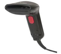 Manhattan Contact CCD Handheld Barcode Scanner, USB, 60mm Scan Width, Cable 152cm, Max Ambient Light 5,000 lux (sunlight), Black, Three Year Warranty, Box - Scanner de code à barres - de poche - 100 s