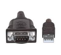 Manhattan Convertisseur USB vers série RS232 PL-2303HXD – port DB9 0,45 m (151801)