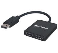 Manhattan 152716 répartiteur vidéo DisplayPort 2x HDMI