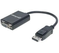 Manhattan DisplayPort auf VGA Konverter-Kabel (DisplayPort-Stecker auf HD15-Buch