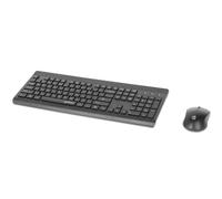 MANHATTAN Ensemble clavier et souris sans fil MWK7350 Noir