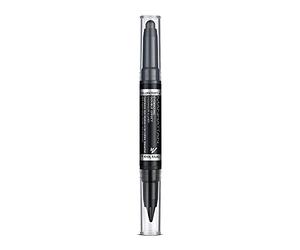 Manhattan Eyemazing Double Effect Eyeshadow & Liner - Noir 2-en-1 Eyeshadow & Liner Pen - Couleur 001 In The Black - 1 x 0,7 g & 1 x 0,9 g