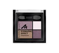 Manhattan Eyemazing Effect, Palette de 4 ombres à paupières scintillantes pour smokey eyes, Farbe Fancy Nudes 60M, 5g