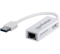 Adaptateur réseau Manhattan Gigabit Ethernet Adapter 1 GBit/s USB 3.1 (Gen 1)