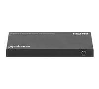 Manhattan 208369 Répartiteur HDMI avec LEDs de statut, compatible avec l'ultra HD 3840 x 2160 pixels noir