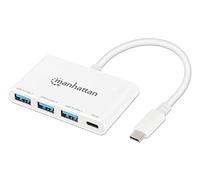 Manhattan Hub USB 3.0 Type-C à 3 Ports avec Power Delivery