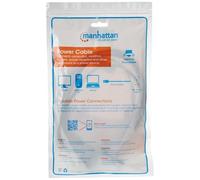 Manhattan ICOC 02-NC-IT3 - Câble Alimentation C7 à Italienne 3,0 m Noir