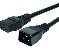 Manhattan icoc 065-nc F - Câble d'alimentation C19 à C20 m 2,0 Mt Noir