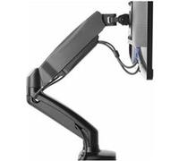 Manhattan - Kit de montage (bras articulé) - ressort à gaz - pour Écran LCD - aluminium - noir - Taille d'écran : 17"-32" - montrable sur bureau, compteur