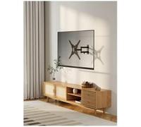 Manhattan - Kit de montage (support mural, bras articulé) - pour Téléviseur LCD/Téléviseur LCD incurvé - mouvement complet - acier - noir - Taille d'écran : 23"-55"