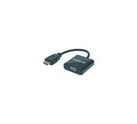 Manhattan 151467 câble vidéo et adaptateur 0,3 m HDMI Type A (Standard) VGA (D-Sub) Noir