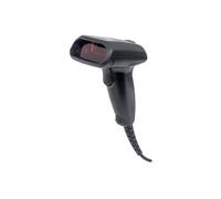Manhattan Laser Handheld Barcode Scanner, USB, 300mm Scan Depth, Standard Housing, Cable 1.5m, Max Ambient Light 5,000 lux (sunlight), Black, Three Year Warranty, Box - Scanner de code à barres - de p
