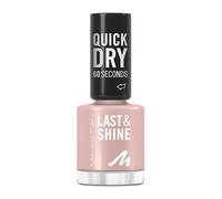 MANHATTAN Last & Shine Vernis à ongles à séchage rapide, végétalien et sans cruauté envers les animaux, durable, finition ultra brillante 8 ml (109) Sable du soir