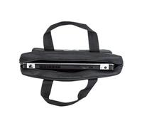 Manhattan London Laptop Bag 17.3", Top Loader, Black, LOW COST, Accessories Pocket, Shoulder Strap (removable), Notebook Case, Three Year Warranty -