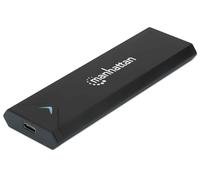 Manhattan M.2 NVMe SSD Enclosure, USB-C Female Connection, 10 Gbps (USB 3.2 Gen2