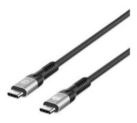 Manhattan 356374 câble USB USB4 Gen 3x2 1 m USB C Noir