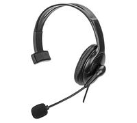 Manhattan Mono Casque USB Portable Gauche/Droite Câble de 2 m Noir