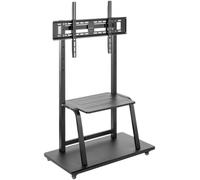 Manhattan Multimedia TV-Ständer auf Rollen mit extrem hoher Traglast 150 kg 37 bis 100 Chariot TV 94,0 cm (37) - 254,0 cm (100) réglable en hauteur