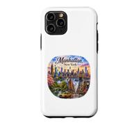 Manhattan, New York City, Central Park, Broadway Coque pour iPhone 11 Pro