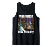 Manhattan New York City Statue de la Liberté Souvenir USA Men Débardeur